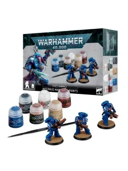 Warhammer 40.000: Space Marines - Infernus Marines + Paints Set (60-11) de Games Workshop en WARHAMMER 40.000 | La Cueva Roja