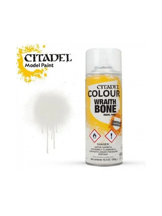 Warhammer Colour: Wraithbone Spray (62-33) de Games Workshop en Warhammer Colour | La Cueva Roja