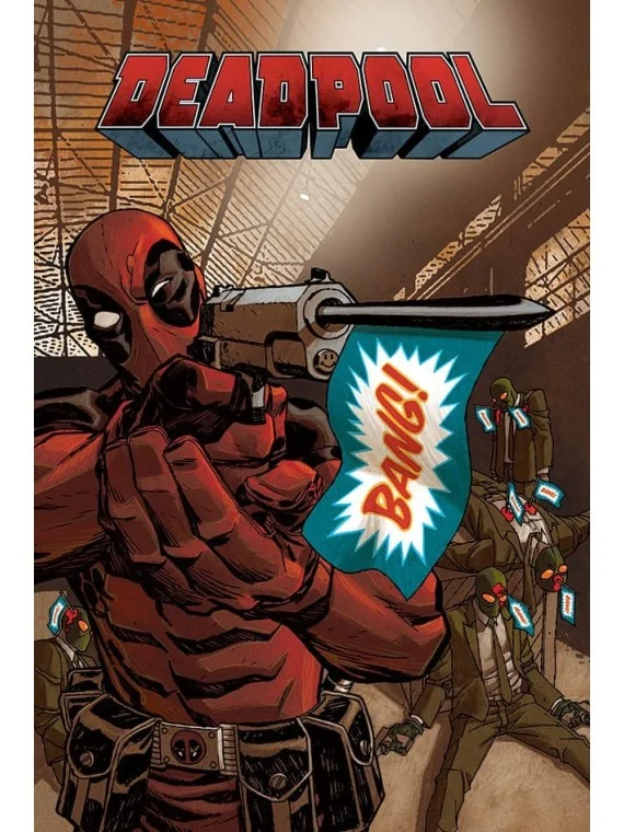 Marvel Deadpool Bang 61 x 91 cm de Pyramid en Pósters | La Cueva Roja