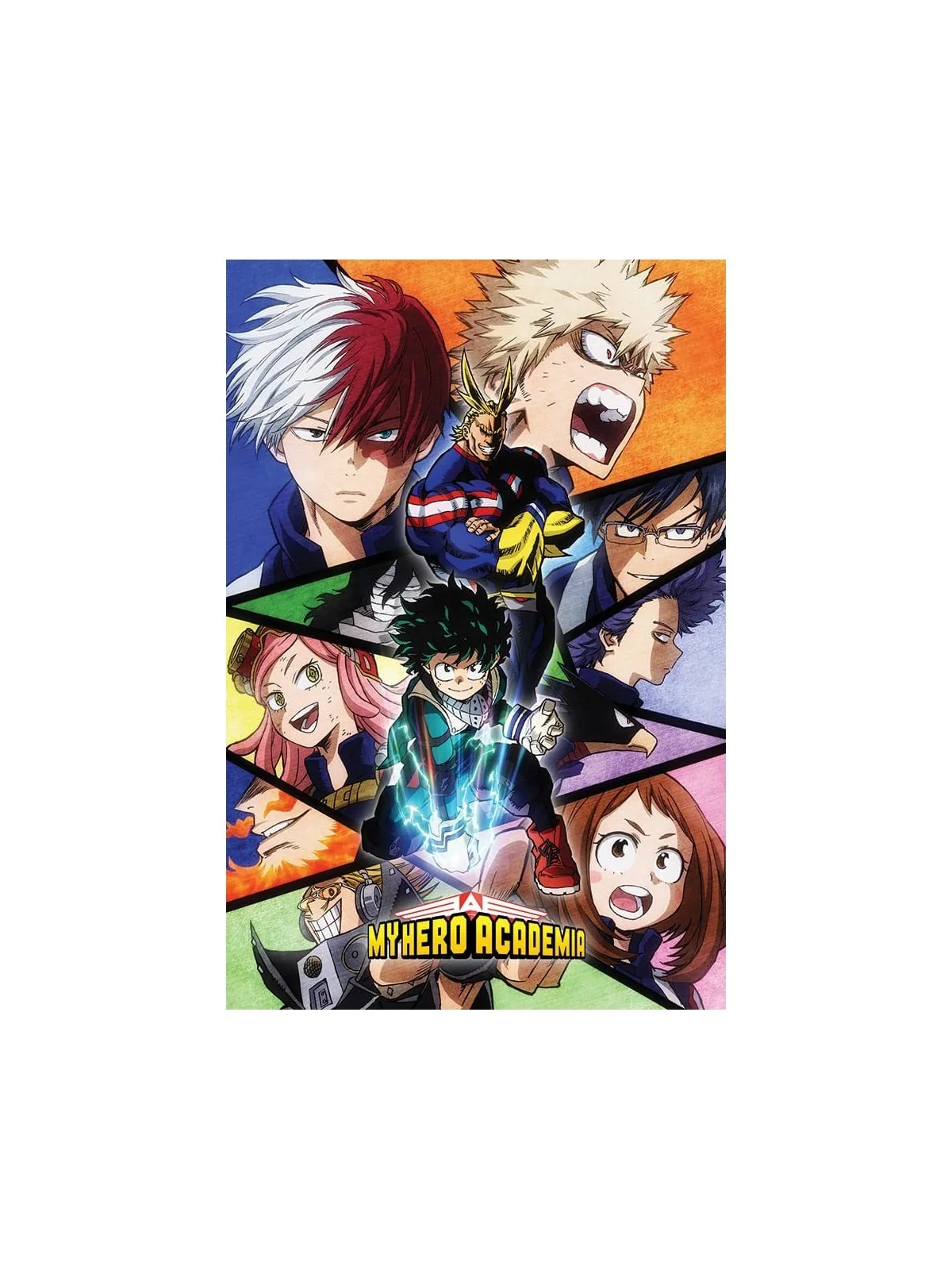 My Hero Academia  Characters Mosaic 61 x 91 cm de Pyramid en Pósters | La Cueva Roja