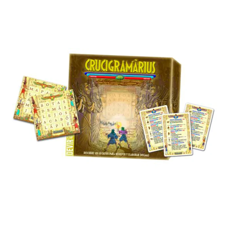 Crucigramàrius de Devir en Juegos de Tablero | La Cueva Roja