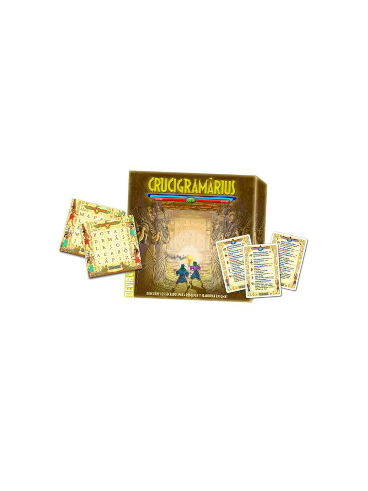 Crucigramàrius de Devir en Juegos de Tablero | La Cueva Roja