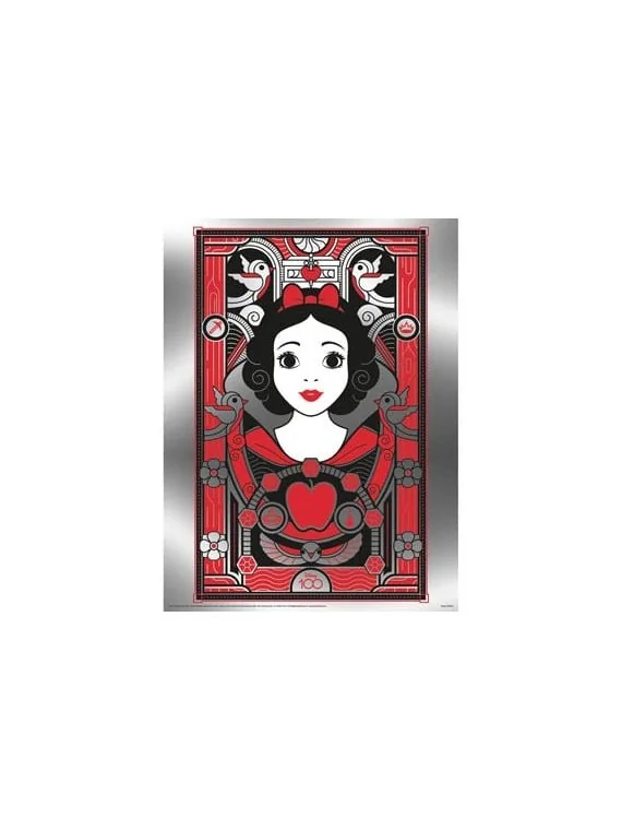Disney Metallic Print Snow White 30 x 40 cm de Pyramid en Pósters | La Cueva Roja