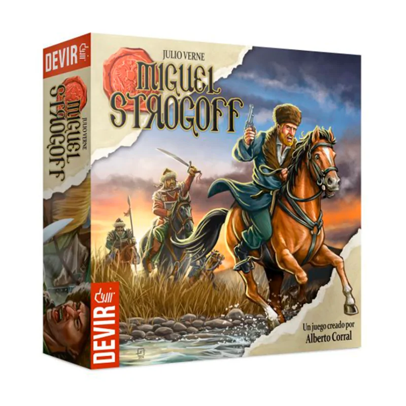 Miguel Strogoff de Devir en Juegos de Tablero | La Cueva Roja