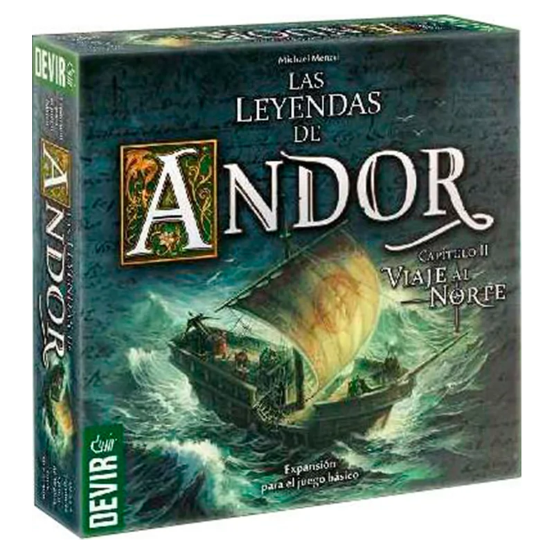 Las Leyendas de Andor: Viaje al Norte de Devir en Juegos de Tablero | La Cueva Roja