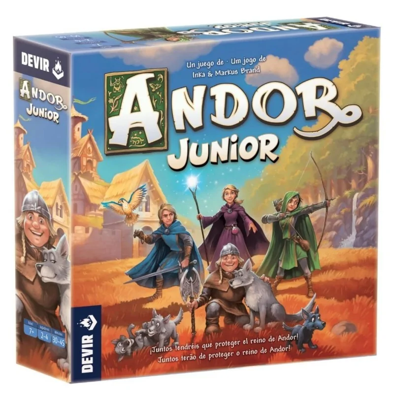 Andor Junior de Devir en Juegos de Tablero | La Cueva Roja