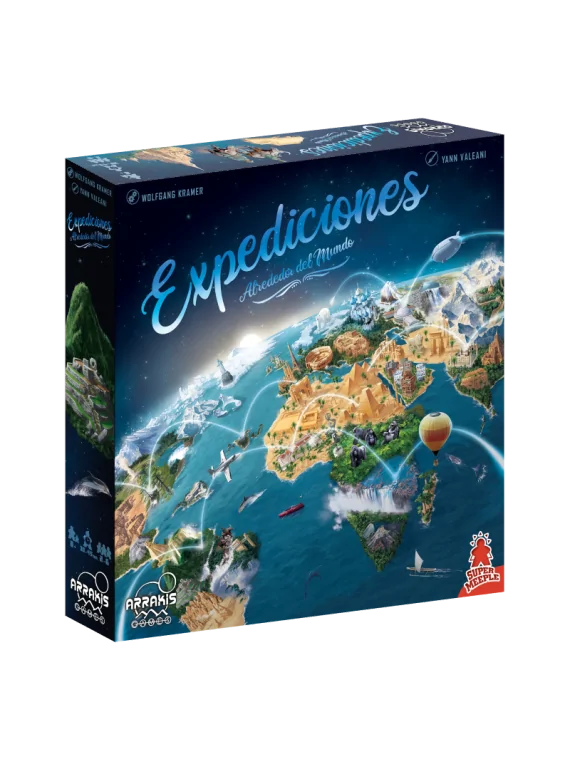 Expediciones: Alrededor del Mundo de Arrakis Games en Juegos de Tablero | La Cueva Roja