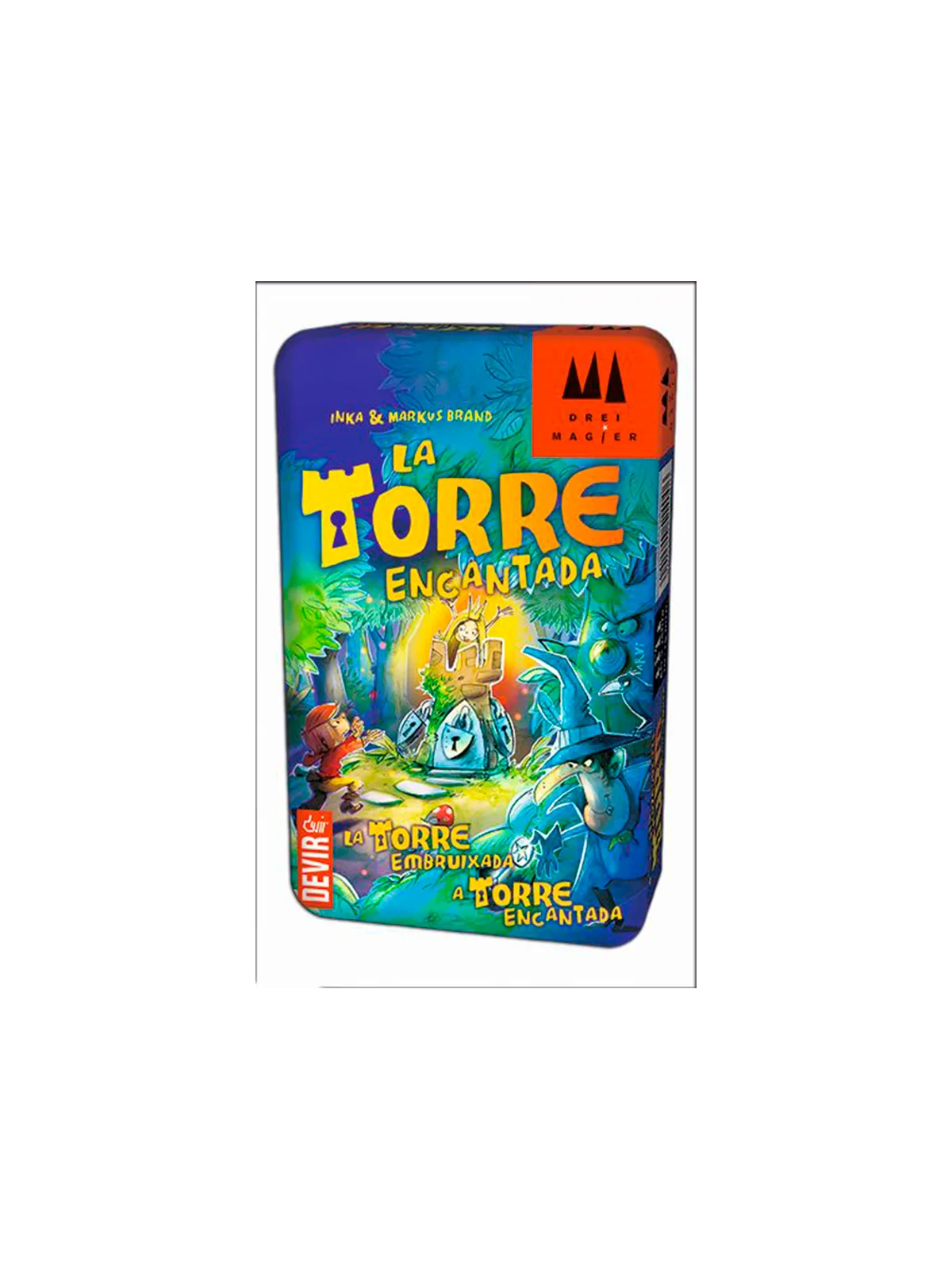 La Torre Encantada (Lata) de Devir en Juegos de Tablero | La Cueva Roja