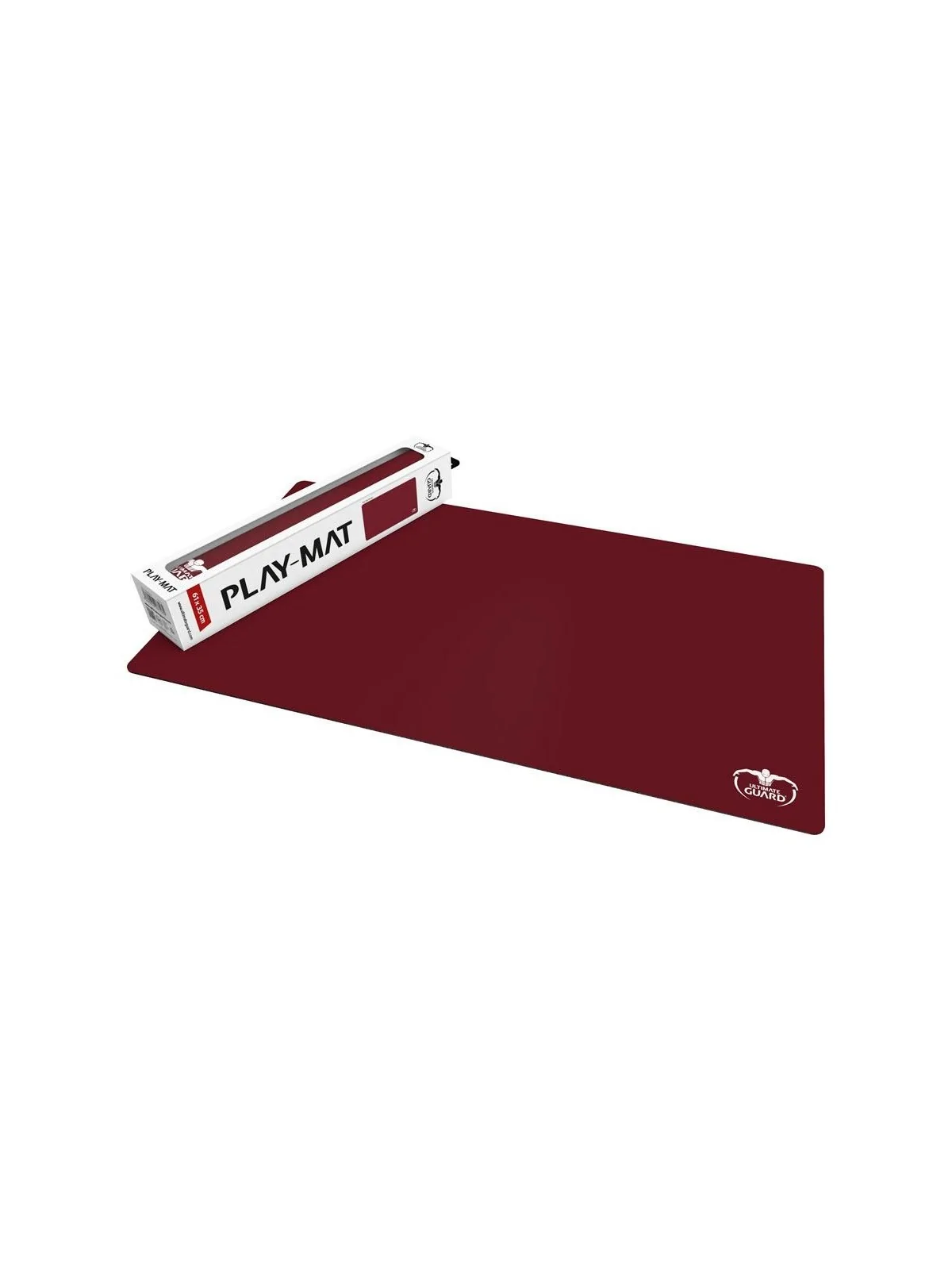 Ultimate Guard Tapete Monochrome Rojo Burdeos 61 x 35 cm de Ultimate Guard en Tapetes | La Cueva Roja