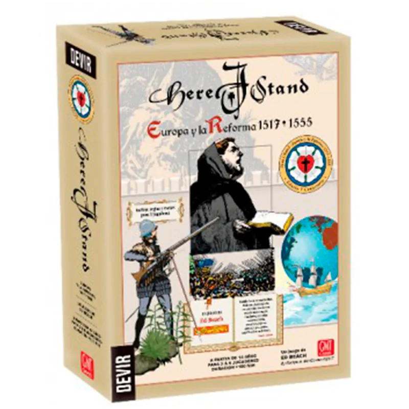 Here I Stand de Devir en Juegos de Tablero | La Cueva Roja