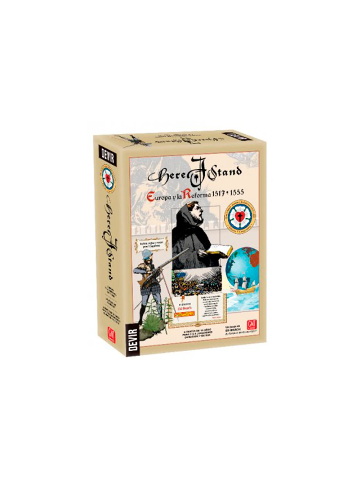 Here I Stand de Devir en Juegos de Tablero | La Cueva Roja