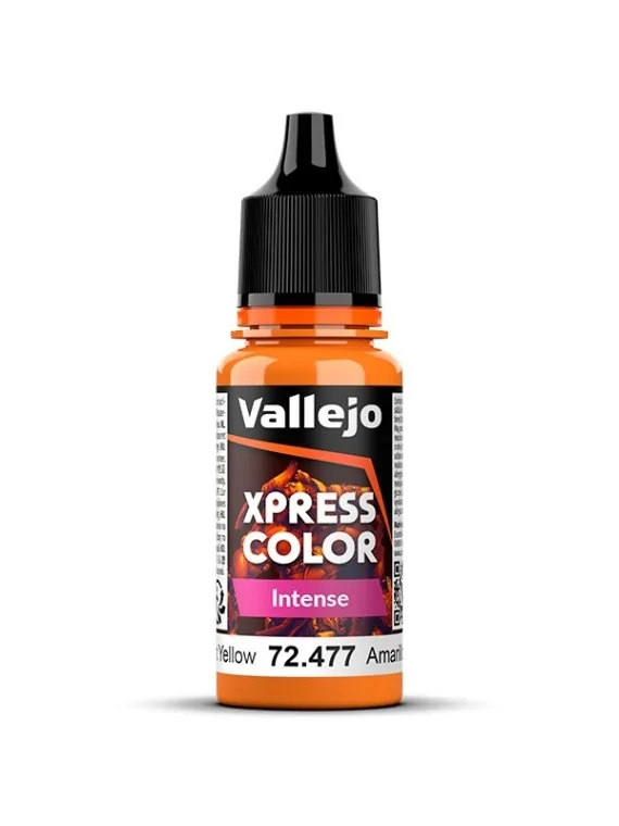 Amarillo Acorazado Game Color Xpress Intense Vallejo 18 ml (72477) de Vallejo en Xpress Color | La Cueva Roja