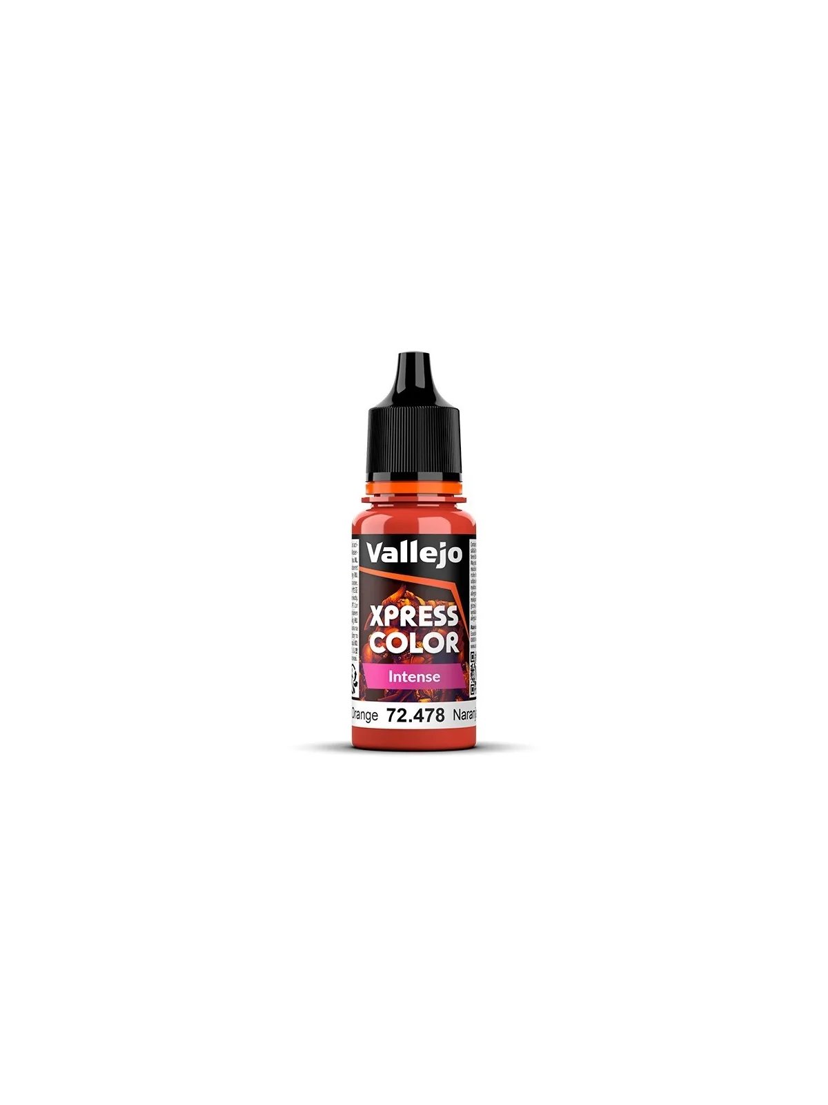 Naranja Fenix Game Color Xpress Intense Vallejo 18 ml (72478) de Vallejo en Xpress Color | La Cueva Roja