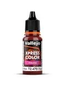 Rojo Serafín Game Color Xpress Intense Vallejo 18 ml (72479) de Vallejo en Xpress Color | La Cueva Roja