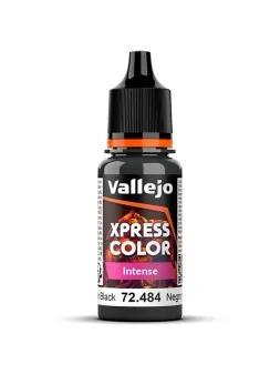 Negro Hospitalario Game Color Xpress Intense Vallejo 18 ml (72484) de Vallejo en Xpress Color | La Cueva Roja