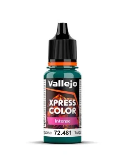 Turquesa Herético Game Color Xpress Intense Vallejo 18 ml (72481) de Vallejo en Xpress Color | La Cueva Roja