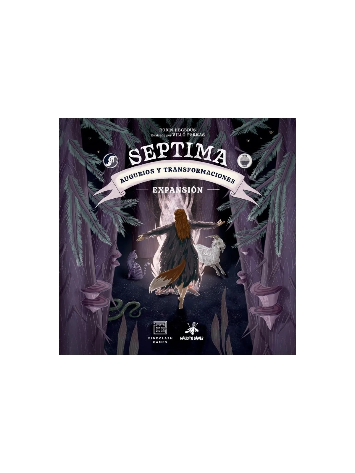 Septima: Augurios y Transformaciones de Maldito Games en Juegos de Tablero | La Cueva Roja