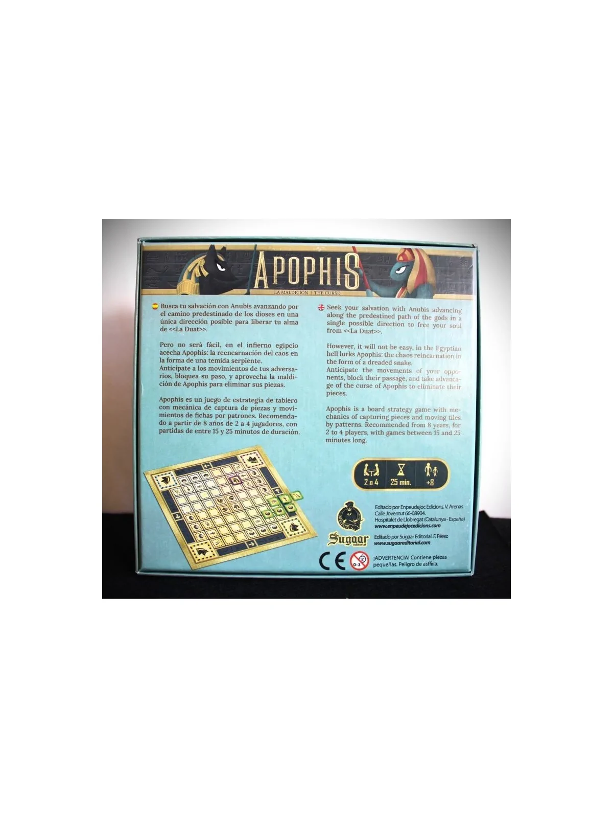 Apophis: La Maldicion de Enpeudejoc Edicions en Juegos de Tablero | La Cueva Roja