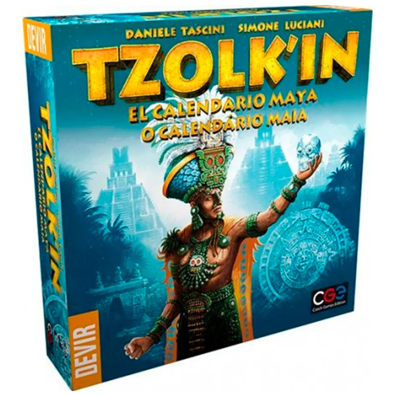 Tzolk'in: El Calendario Maya de Devir en Juegos de Tablero | La Cueva Roja
