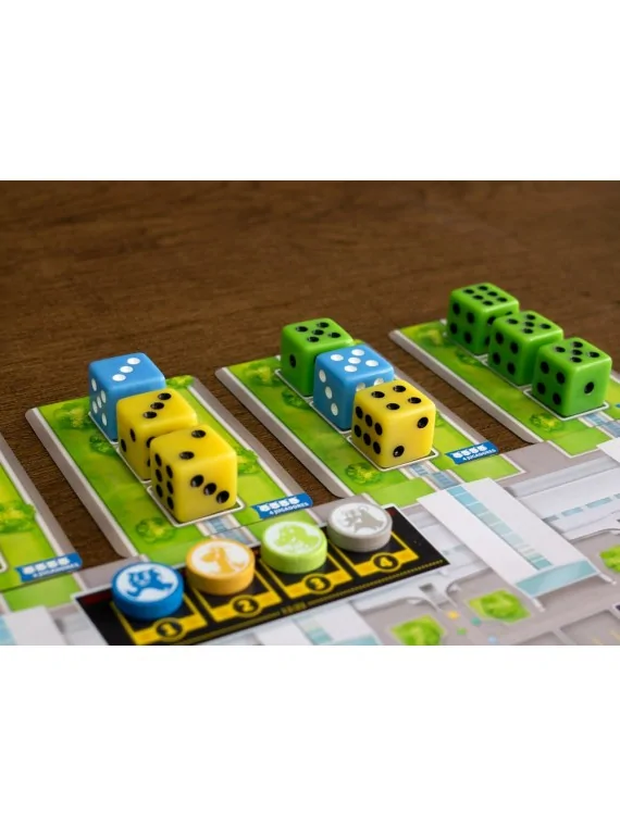 Dice Theme Park de Maldito Games en Juegos de Tablero | La Cueva Roja