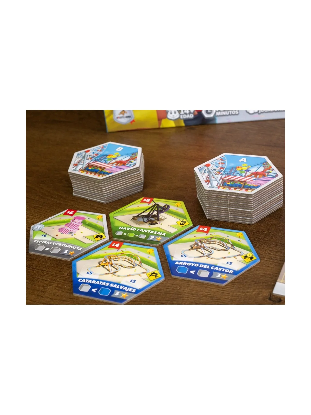 Dice Theme Park de Maldito Games en Juegos de Tablero | La Cueva Roja