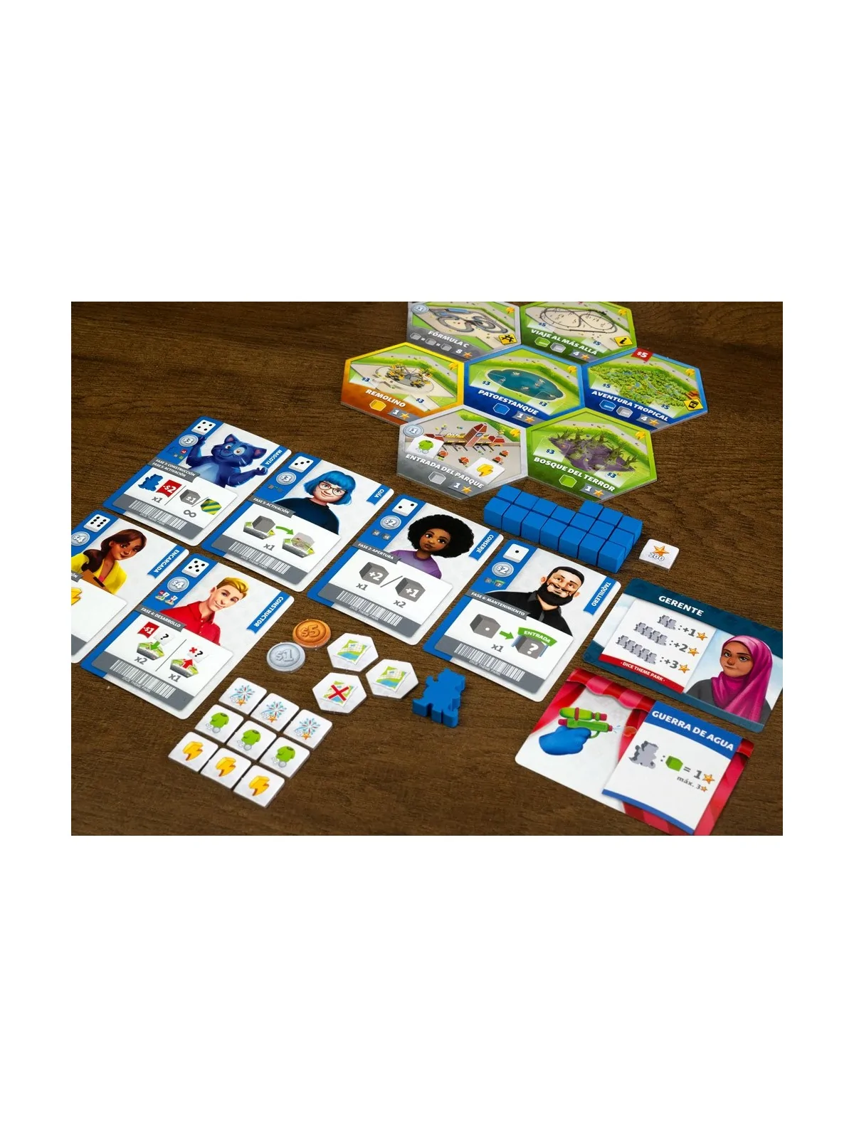 Dice Theme Park de Maldito Games en Juegos de Tablero | La Cueva Roja