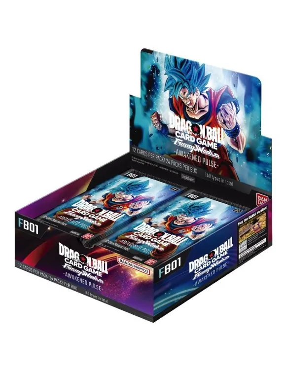 Dragon Ball Super CG Fusion World: Booster Box FB01 EN de Bandai en Dragon Ball CG: Fusion World | La Cueva Roja