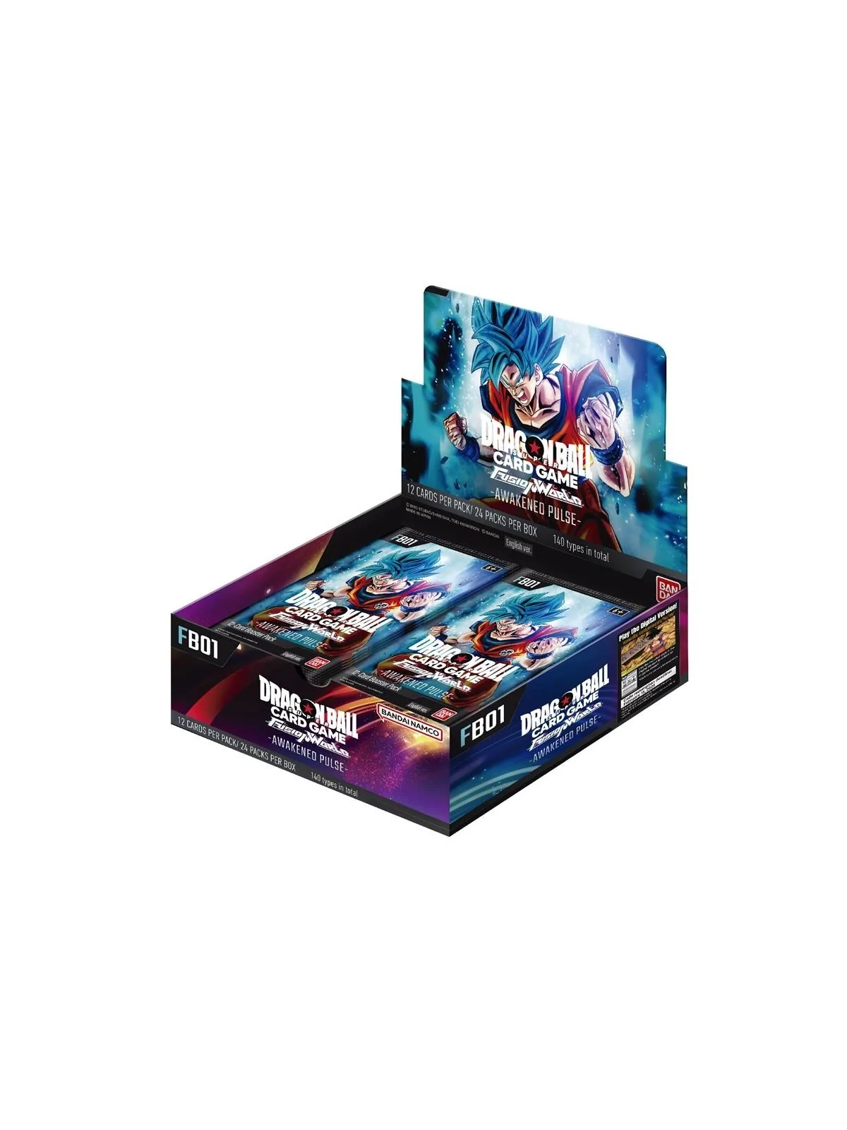 Dragon Ball Super CG Fusion World: Booster Box FB01 EN de Bandai en Dragon Ball CG: Fusion World | La Cueva Roja