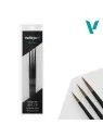 Vallejo Design Set: Pro Modeler Series - Pelo Natural Size 0-1-2 (B01991) de Vallejo en Vallejo | La Cueva Roja