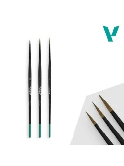 Vallejo Design Set: Pro Modeler Series - Pelo Natural Size 0-1-2 (B01991) de Vallejo en Vallejo | La Cueva Roja