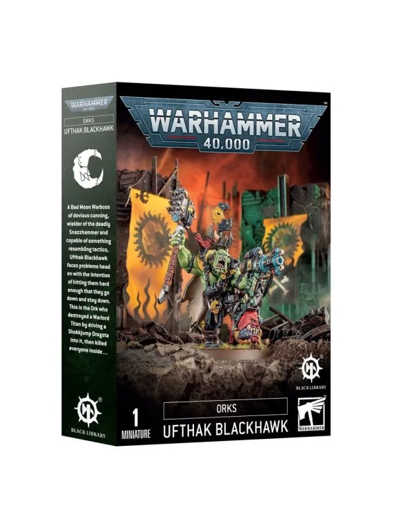 Warhammer 40.000: Orks Ufthak Blackhawk (50-65) de Games Workshop en WARHAMMER 40.000 | La Cueva Roja