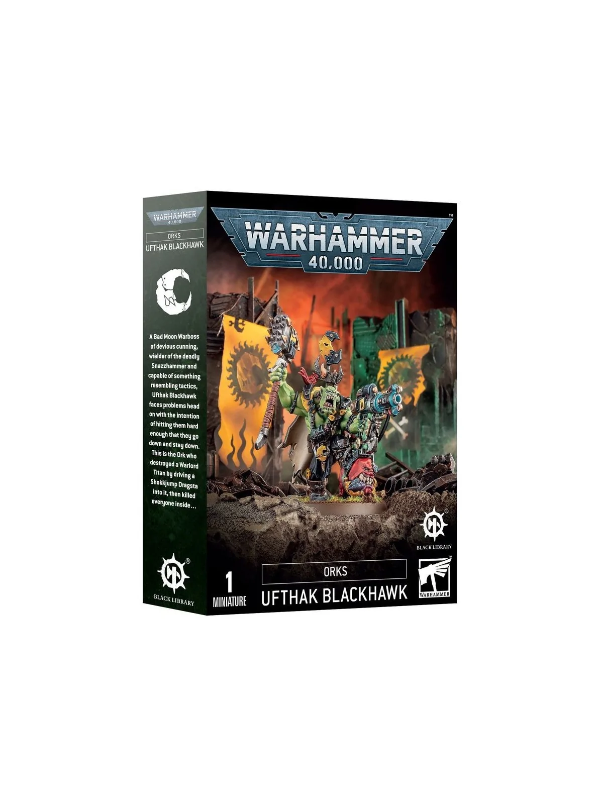Warhammer 40.000: Orks Ufthak Blackhawk (50-65) de Games Workshop en WARHAMMER 40.000 | La Cueva Roja