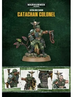 Warhammer 40.000: Astra Militarium - Catachan Colonel de Games Workshop en WARHAMMER 40.000 | La Cueva Roja
