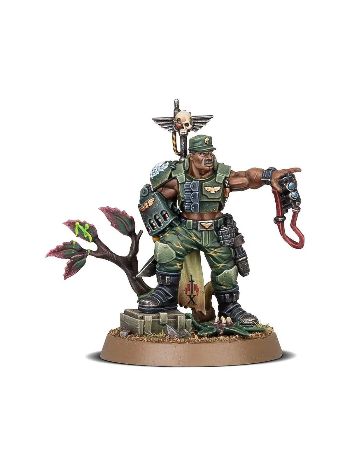 Warhammer 40.000: Astra Militarium - Catachan Colonel de Games Workshop en WARHAMMER 40.000 | La Cueva Roja