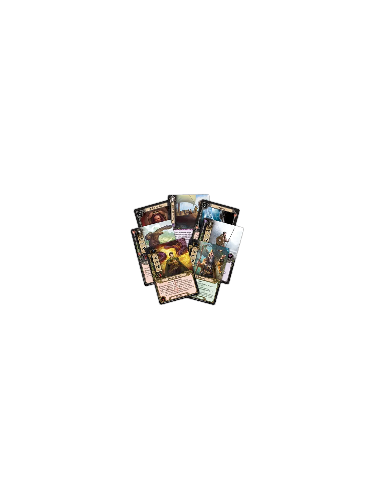El Señor de los Anillos LCG: Ered Mithrin Expansión de Héroes de Fantasy Flight Games en Juegos de Tablero | La Cueva Roja