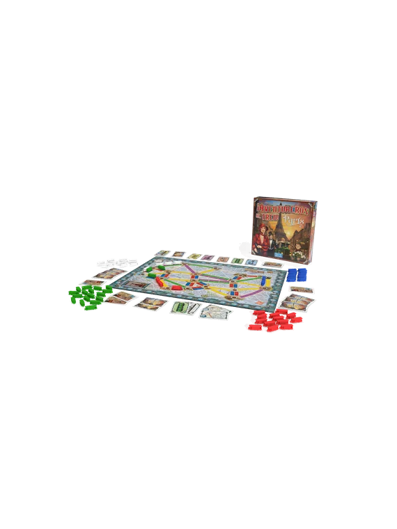 ¡Aventureros al Tren! Paris de Days of Wonder en Juegos de Tablero | La Cueva Roja