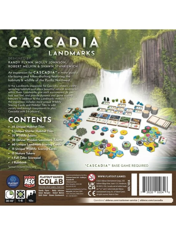 Cascadia: Hitos Expansión de Delirium Games en Juegos de Tablero | La Cueva Roja