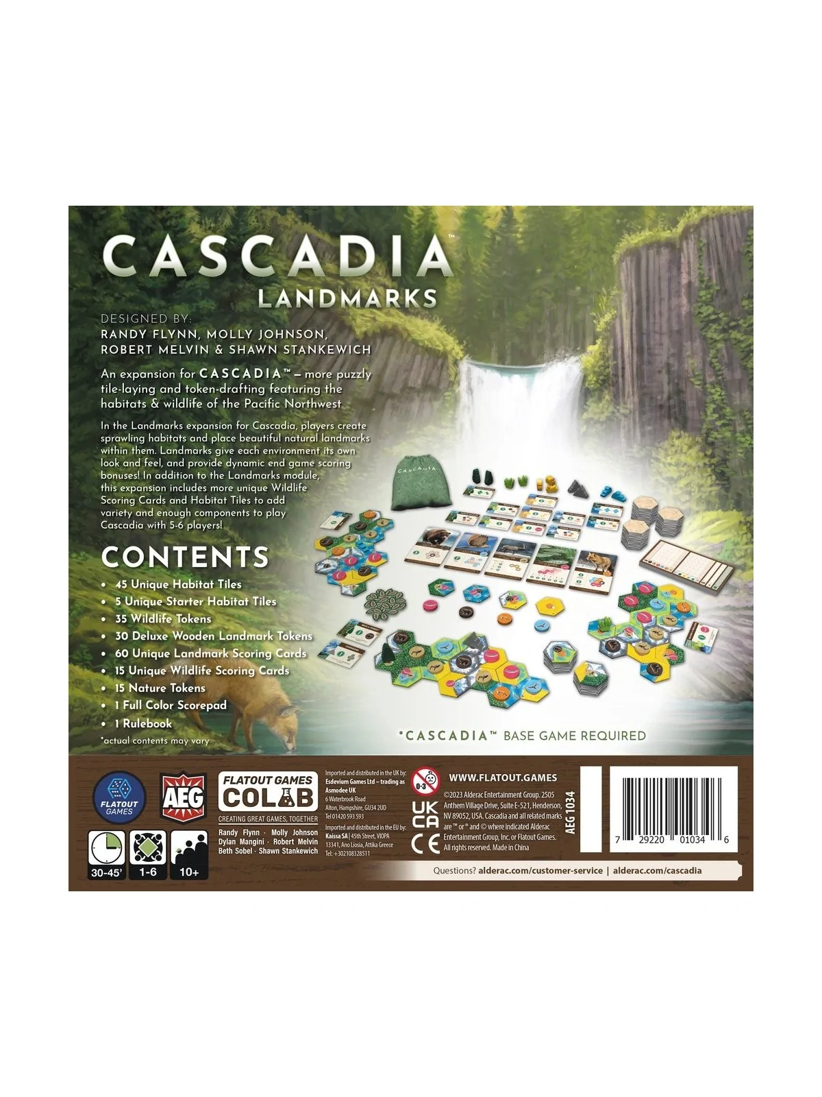 Cascadia: Hitos Expansión de Delirium Games en Juegos de Tablero | La Cueva Roja