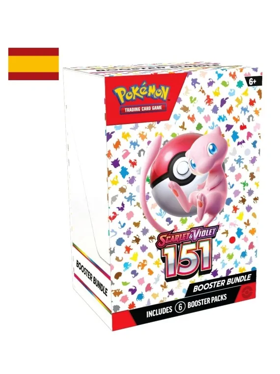 Pokémon: Scarlet y Violet 151 Booster Bundle (6x Sobres) de Pokémon en Pokemon TCG | La Cueva Roja