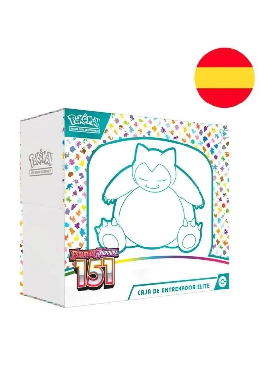 Pokemon TCG: Caja Entrenador Elite – Escarlata y Púrpura 151 de Pokémon en Pokemon TCG | La Cueva Roja