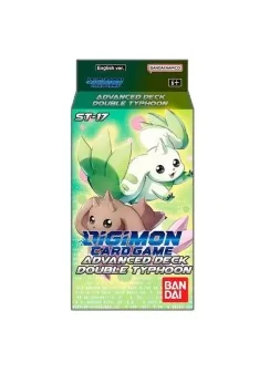Digimon Card Game: Advanced Deck – Double Typhoon (ST17) (EN) de Bandai en Digimon Card Game | La Cueva Roja