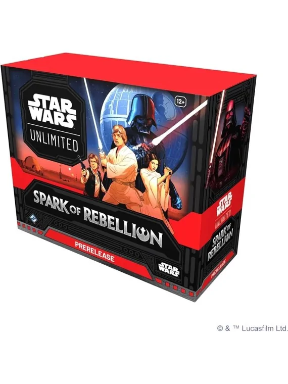 Star Wars: Unlimited - Spark of Rebellion: Prerelease Box (Inglés) de Fantasy Flight Games en Star Wars: Unlimited | La Cueva Ro