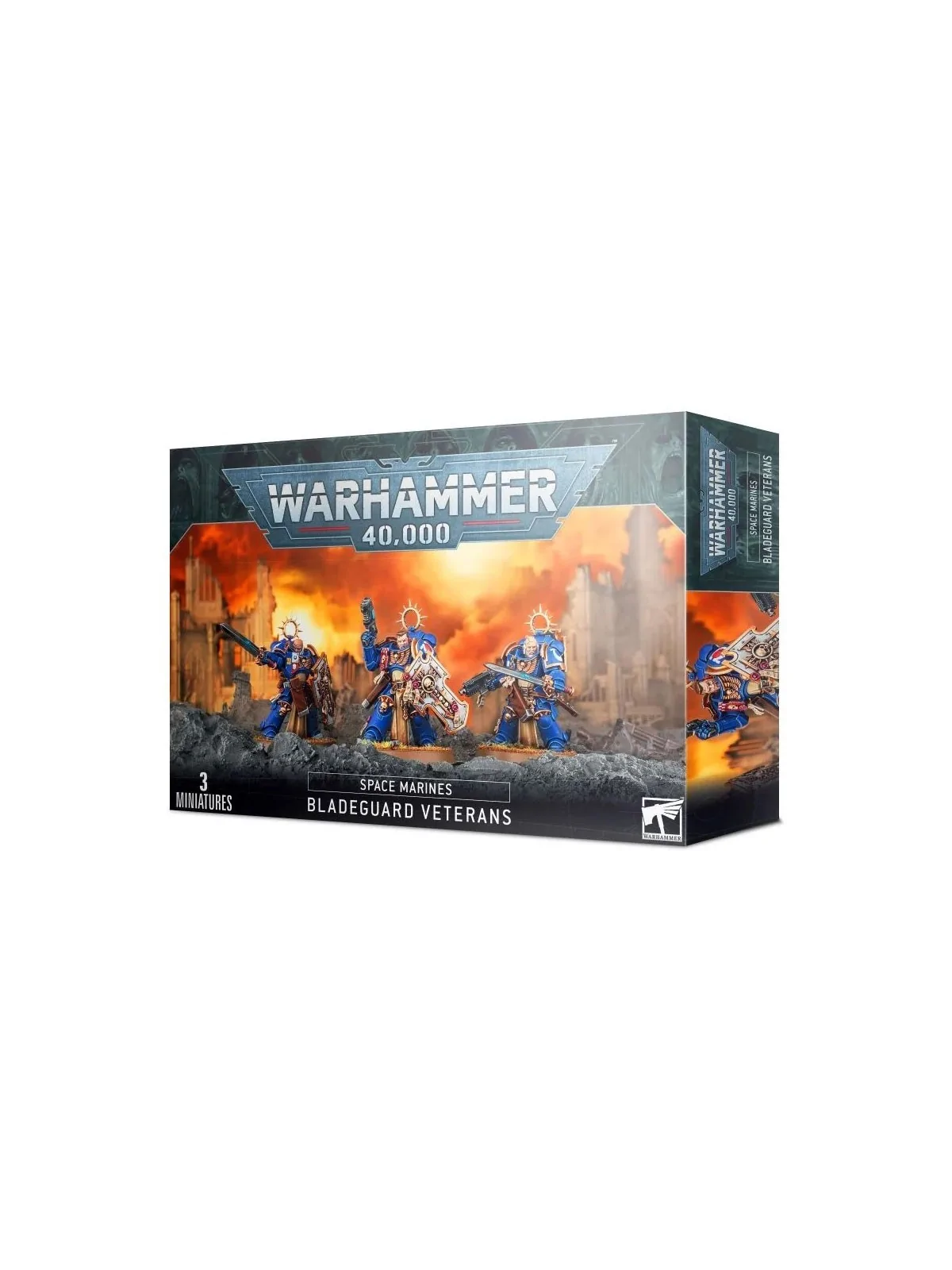 Warhammer 40.000: Space Marines - Veteranos Guardahoja (48-44) de Games Workshop en WARHAMMER 40.000 | La Cueva Roja