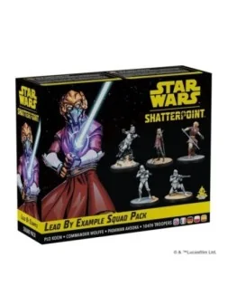 Star Wars Shatterpoint: Lead by Example Squad Pack de Juegos en Juegos de Tablero | La Cueva Roja