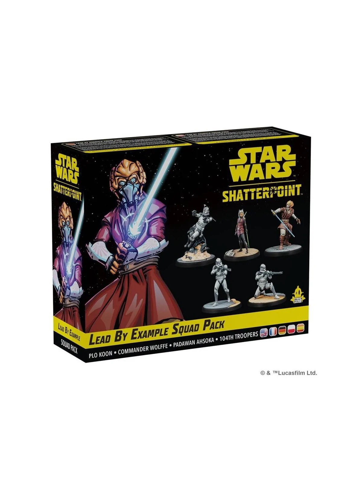 Star Wars Shatterpoint: Lead by Example Squad Pack de Juegos en Juegos de Tablero | La Cueva Roja