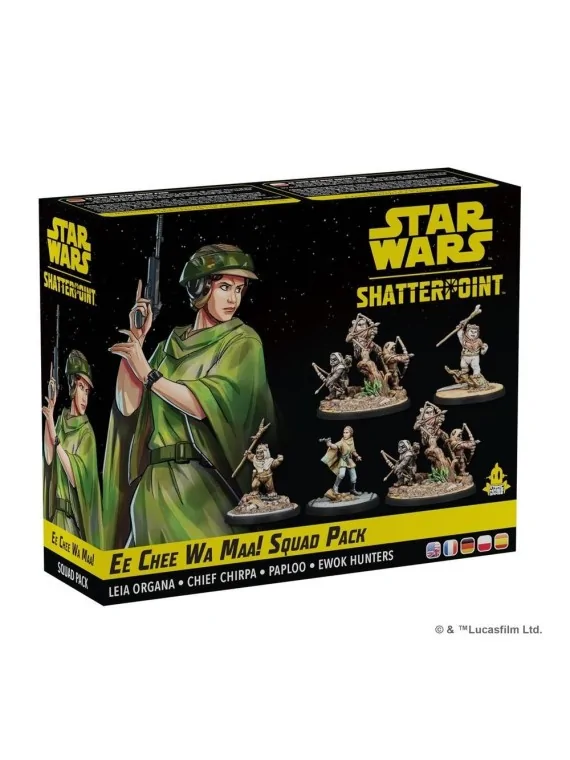 Star Wars Shatterpoint: Ee Chee Wa Maa! Squad Pack de Juegos en Juegos de Tablero | La Cueva Roja
