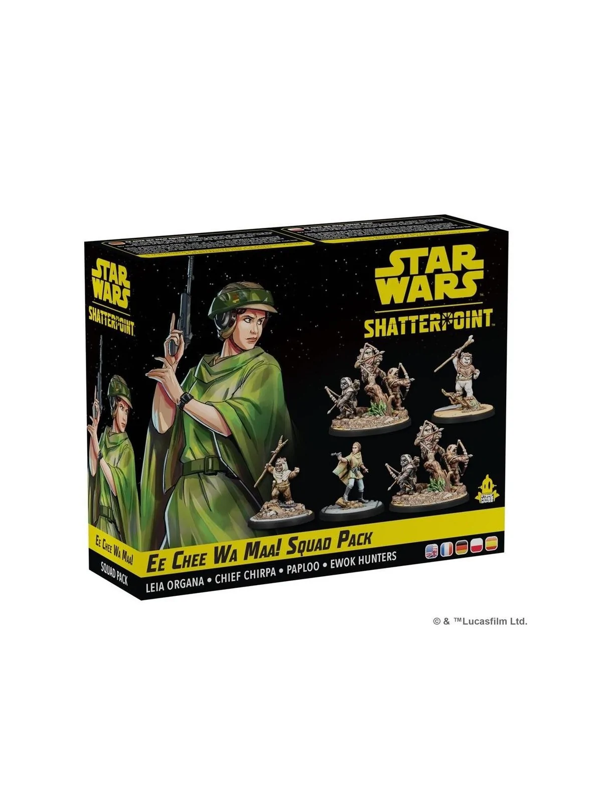 Star Wars Shatterpoint: Ee Chee Wa Maa! Squad Pack de Juegos en Juegos de Tablero | La Cueva Roja