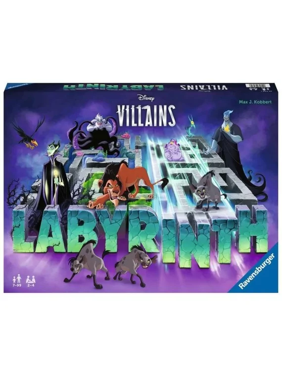 Labyrinth: Disney Villains de Ravensburger en Juegos de Tablero | La Cueva Roja