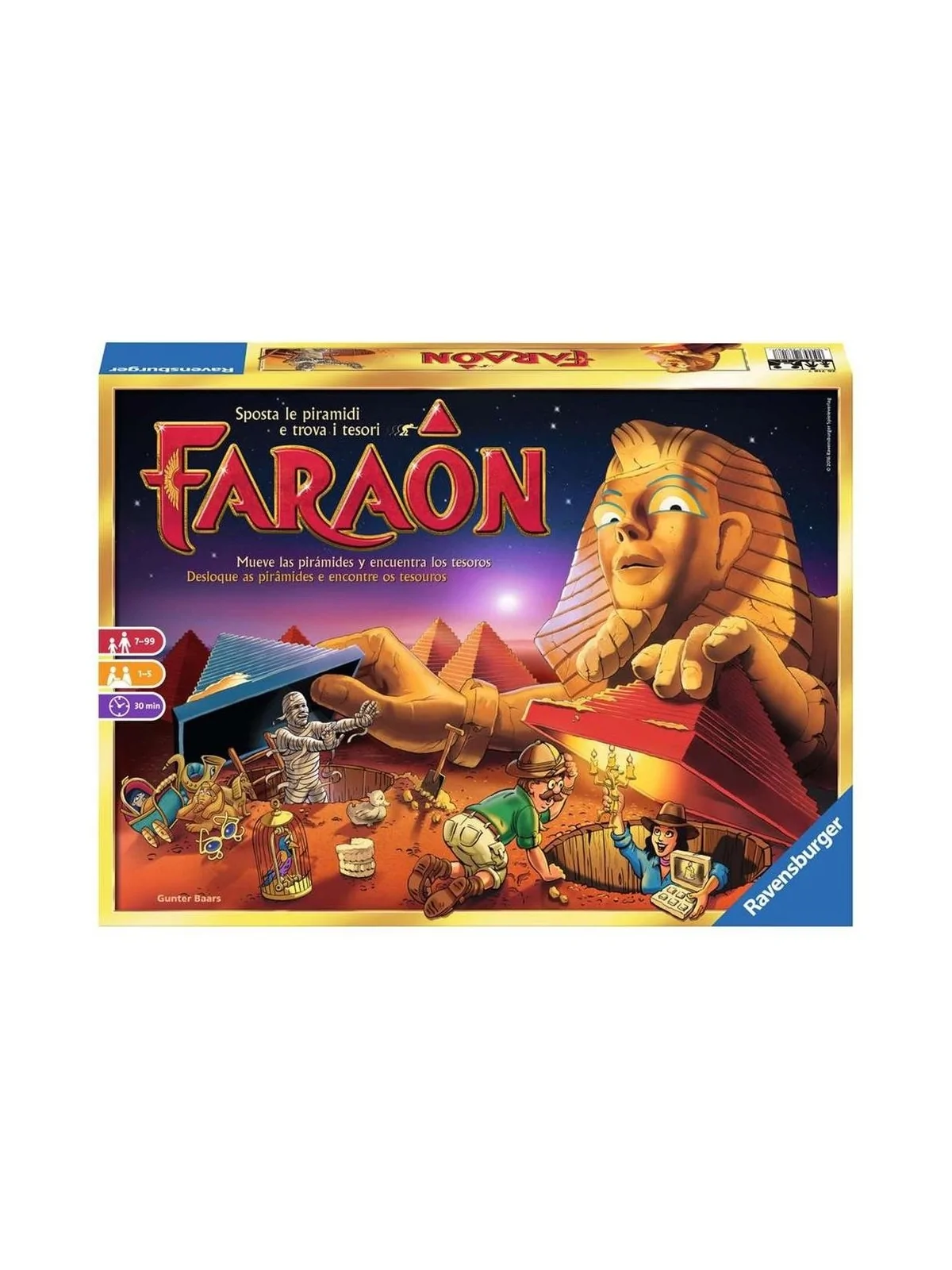Faraon de Ravensburger en Juegos de Tablero | La Cueva Roja