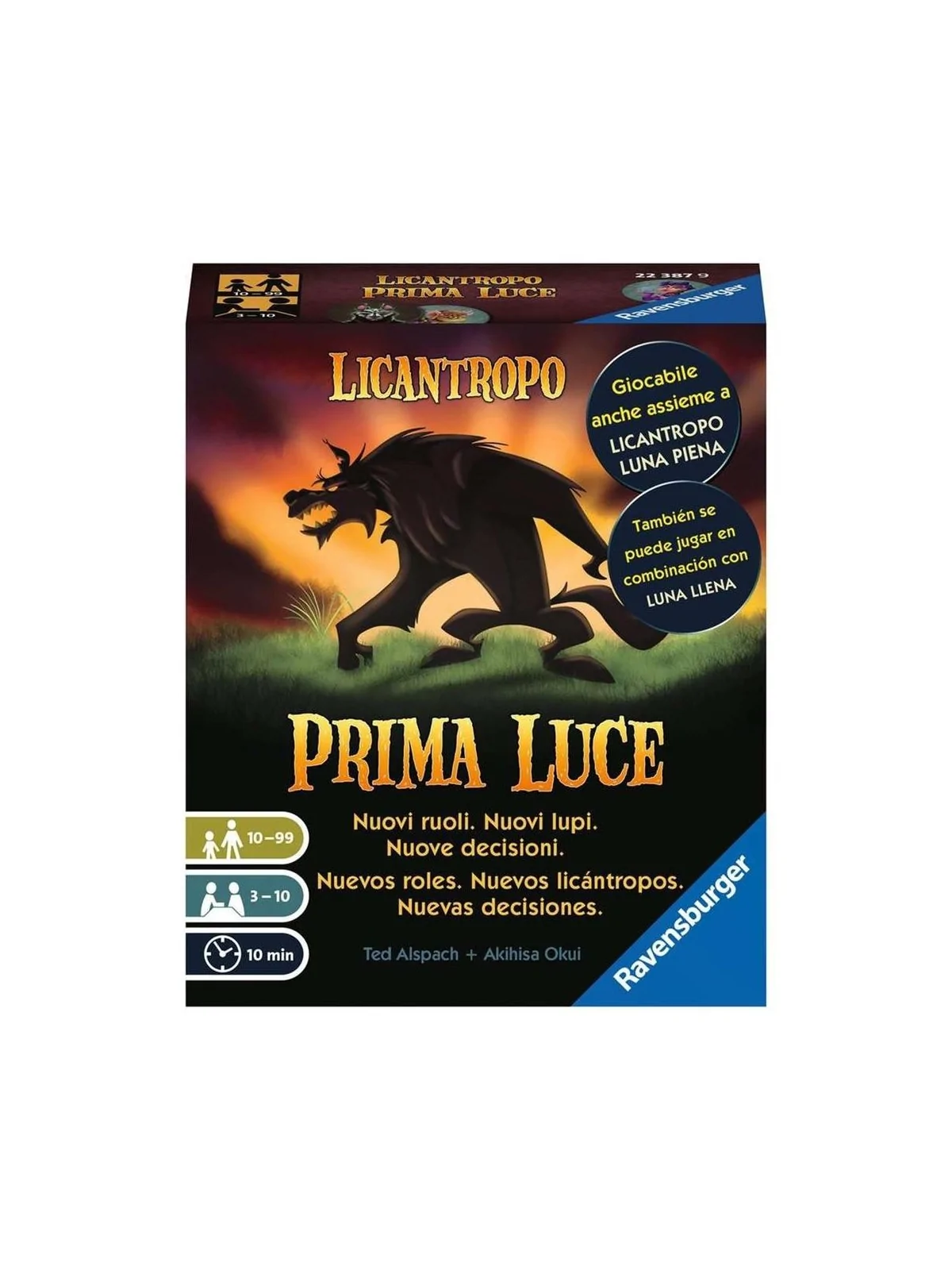 Licantropo: Prima Luce de Ravensburger en Juegos de Tablero | La Cueva Roja